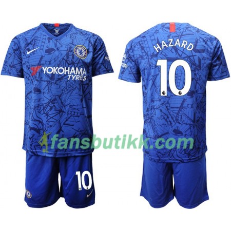 Fotballdrakt Chelsea Hazard 10 Barn Hjemmetrøye 2019-2020 Kortermet